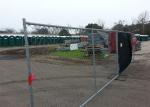 Temporary Chain Link Fence 6'x12' 1.25" tube x 16 Ga wall thick