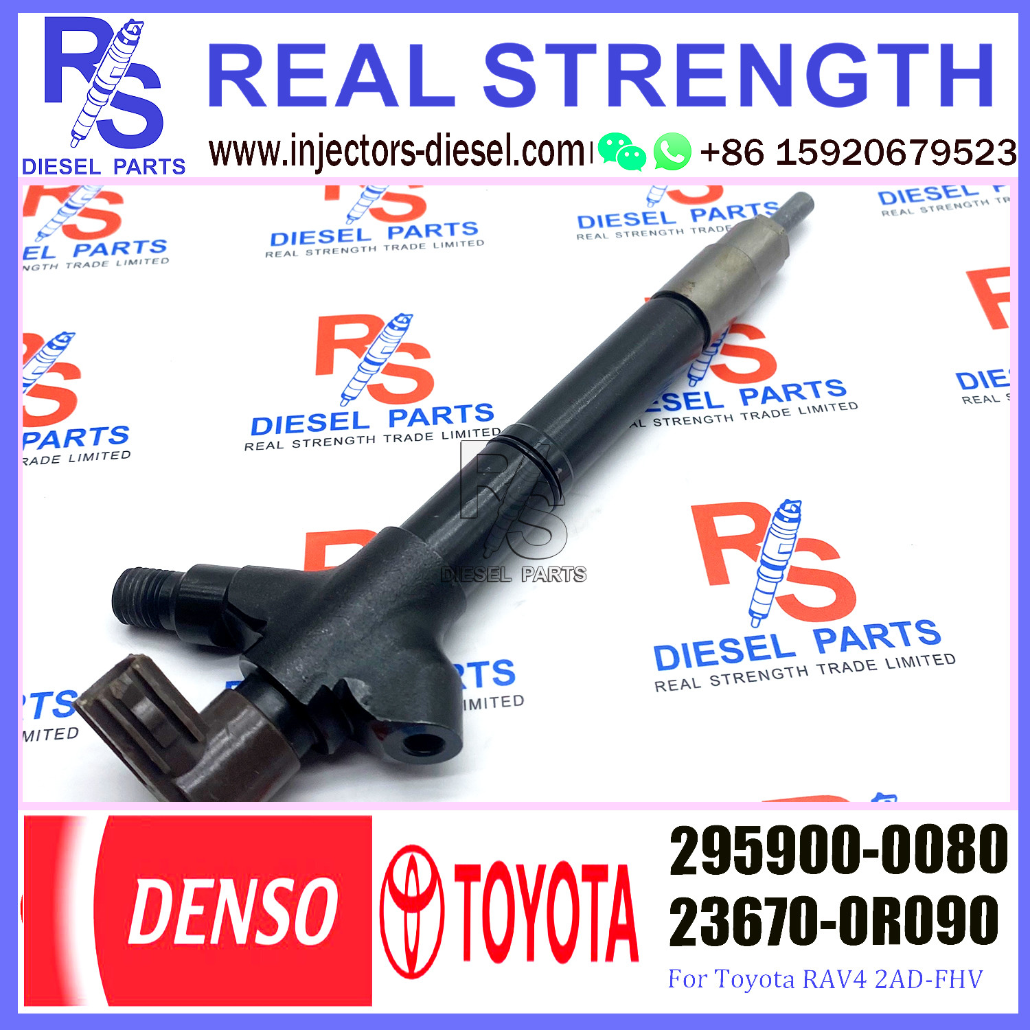 295900-0170 TOYOTA Fuel Injector 295900-0420 295900-0050 295900-0080 23670-0R090