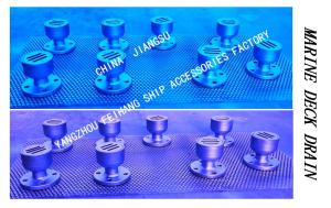 Quality MARINE CARBON STEEL HOT-DIP GALVANIZED ROUND FLANGED DECK LEAK YBS32A CB/T3885-2014 wholesale