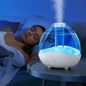 Quality HOMEFISH Desktop Ultrasonic Room Humidifier 2 Speed Large Capacity 1.5L wholesale