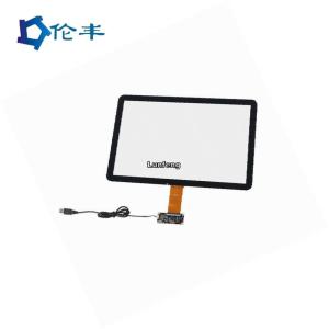 Quality UART Projected Capacitive Touch Screen Overlay 17.3 Inches I2C USB wholesale