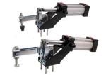 450kg Carbon Steel SUS301 Vertical Pneumatic Straight Line Clamp