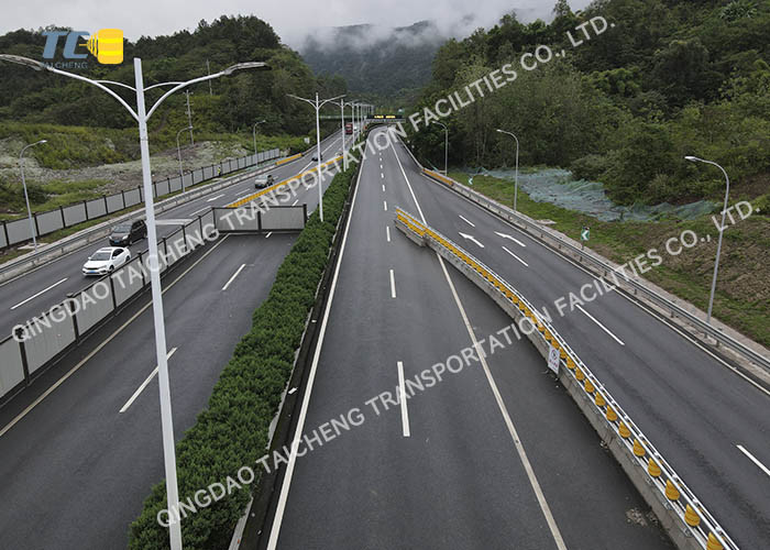 Steel Highway Guardrail Rotating Wave Guardrail