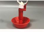 Quail Pvc Hen Water Feeder Chicken Drinkers Cups 10ml Min