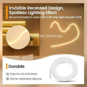 Quality DIY Decoration Rgb Neon Strip Light Tubes Custom 12v 24v SFlexible Neon Strip Light For Holiday Decoration Silicone IP67 Waterproof Outdoor Neon Light wholesale