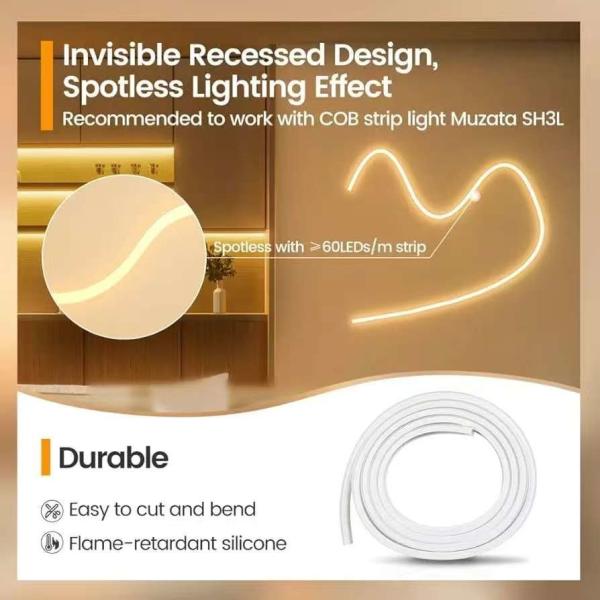 DIY Decoration Rgb Neon Strip Light Tubes Custom 12v 24v SFlexible Neon Strip