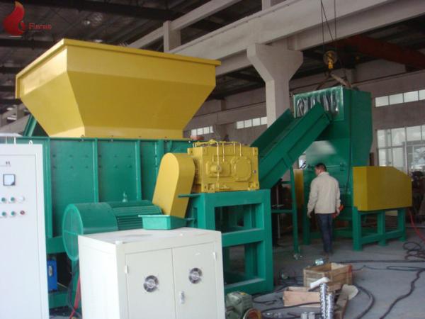 Aluminum Castings Profiles plastic waste shredding machine / single shaft