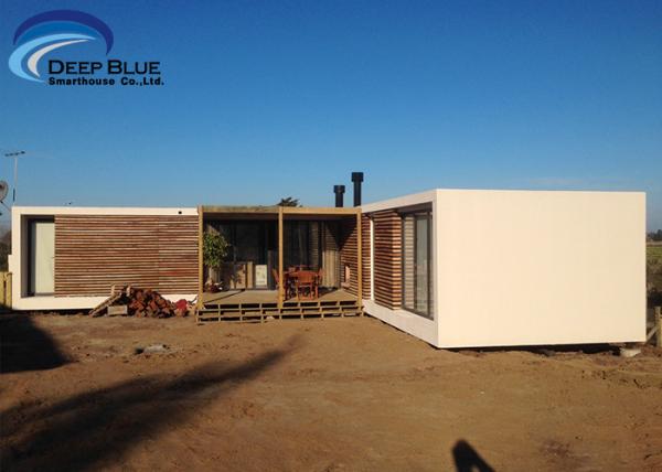 Prefab Steel Frame Luxury Prefabricated Houses Uruguay Modern Design Bungalow