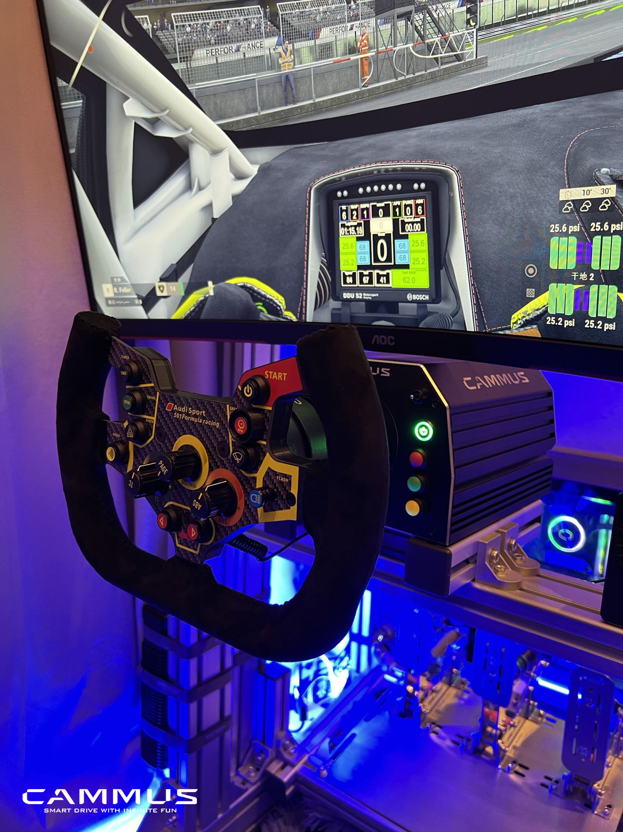 Auto Game Race Car Simulator Steering Wheel Motion Online For PC