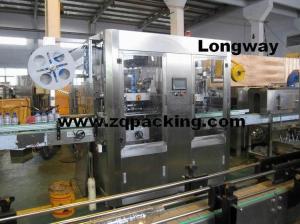 Quality SXM Series Auto. Hot Shrink Sleeve Labeling Inserting Machine ,Tube Labeling Machine , wholesale