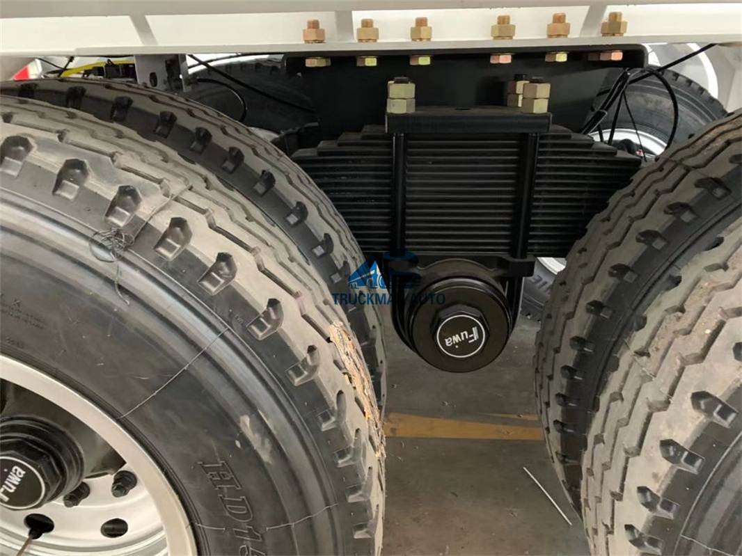 Single Point Suspension Axle 40000 Liter Fuel Oil Tank Trailer For Mauritania