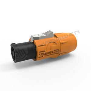 Quality Stable Plastic Waterproof Powercon Male Connector Industrial Electronics Accessories wholesale