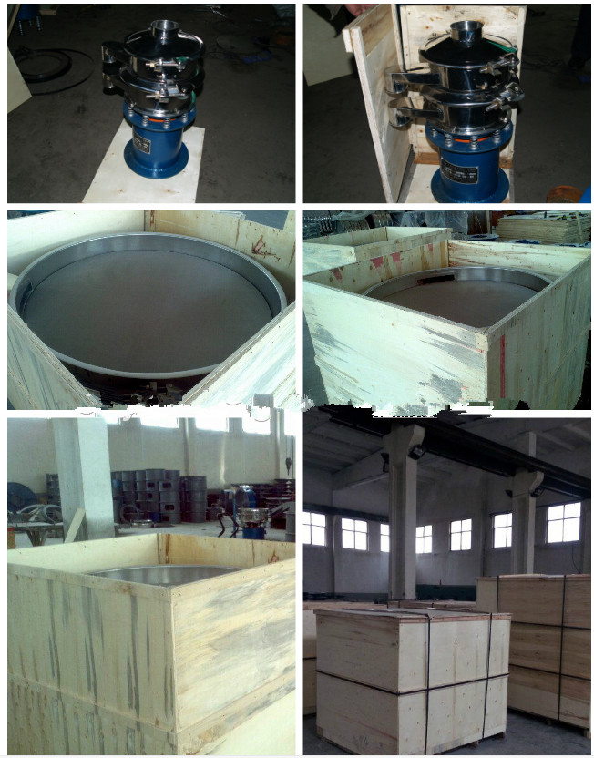 EC-CV-34 Good quality 1-5 Layers Customized Paper Making Liquid Industry Series Circular Vibratory Screen