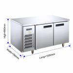 220-240v 50hz Electric Stainless Steel Cold Storage Restaurant Equipment