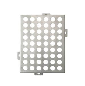 Quality Customized Size Exterior Wall Panels Brushed Aluminum Veneer For Building Materials wholesale