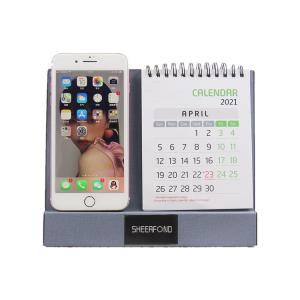 Quality Personalised Desk Wireless Charging Calendar Ultraportable Nontoxic wholesale