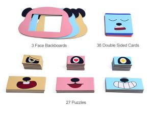 Quality Toddlers Learn Face Expressions Kids Different emotions Promotional gifts wholesale