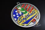 Baseball Or Hockey Antique Silver Plating Custom Sports Medals Athletics Medals
