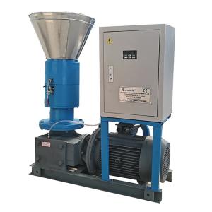 Quality 100kg/H Bbq Wood Pellet Maker Biomass Wood Pellet Machine For Home Use wholesale