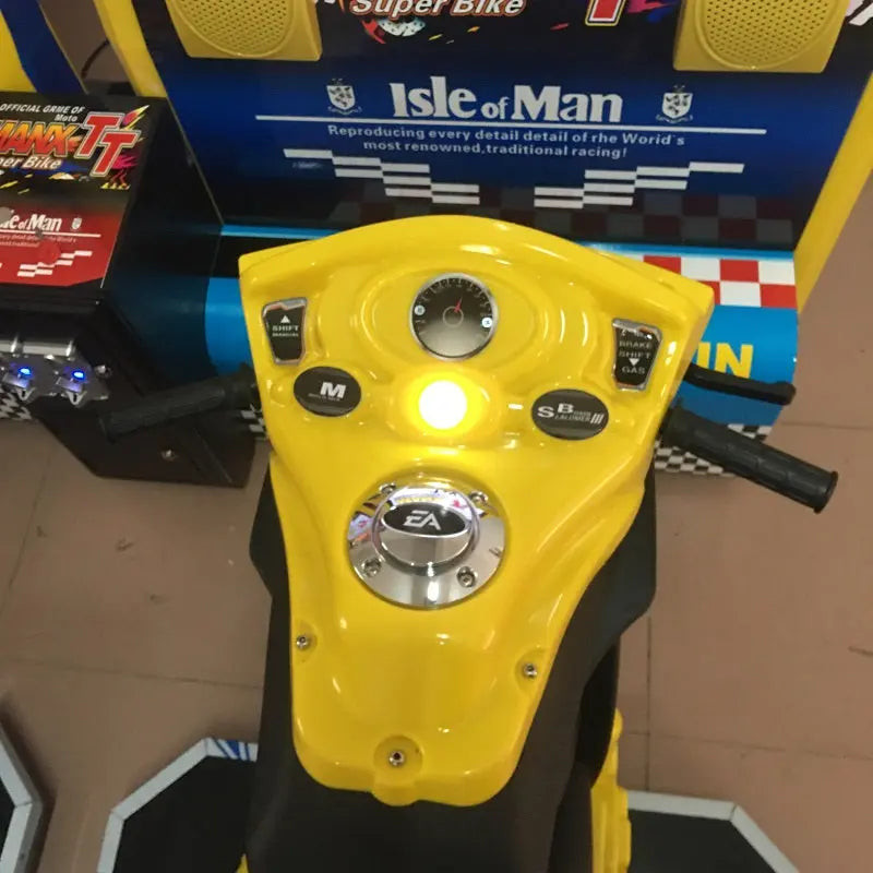 MANX TT Moto Racing Game Machine Amusement Entertainment With 32 Inch Display For 2 Players