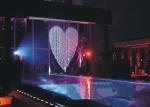 Musical Artificial Waterfall Water Fountain , Indoor Water Curtain Fountain