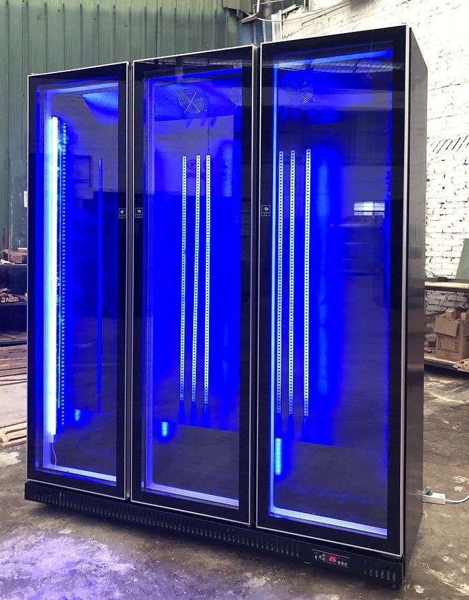 Supermarket Display Refrigerator Beer Fridge Upright Drink Beverage Cooler