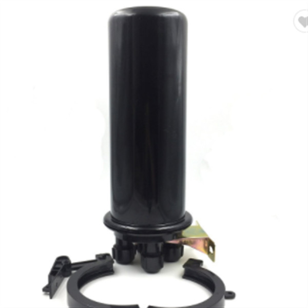 Black Color 24 Core Fiber Optic Splice Joint Closure PC ABS For FTTH Network