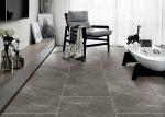 600 X 1200 MM Ceramic Glazed Wall Tiles , Dark Grey Kitchen Glazed Tiles