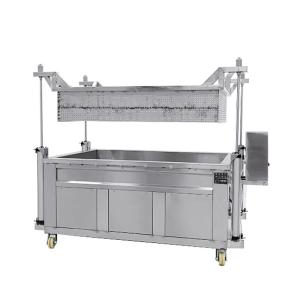Quality 600L Industrial Electric Deep Fryer Machine Automatic Lifting Square Basket wholesale