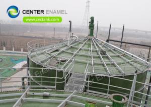 Quality 18000m3 Glass Lined Steel CSTR Tanks For Biogas Projects wholesale