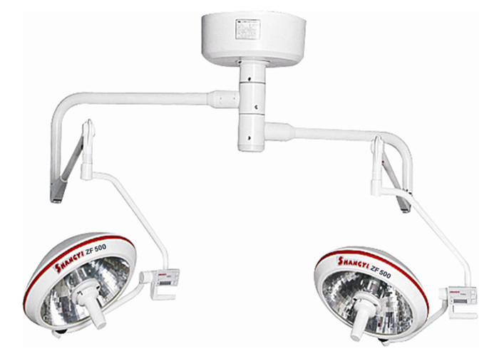 ZF500/500 Medical Instrument Dental Surgical Halogen Operating Theatre Lamp
