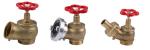 Aluminum / Brass Oblique Fire Hydrant Valve Durable For Fire Production