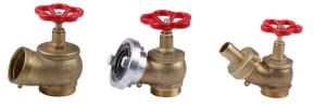 Quality Aluminum / Brass Oblique Fire Hydrant Valve Durable For Fire Production wholesale
