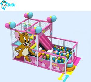 Quality Kids Soft Play Indoor Playground Pink Color wholesale