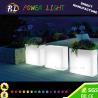 Buy cheap Outdoor Furniture Decorative Waterproof Illuminated LED Plastic Pot from wholesalers