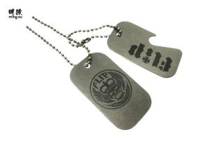Quality Nice stainless Steel Engraved Dog Tags Chain , Custom Pet Name Tags For Dogs wholesale