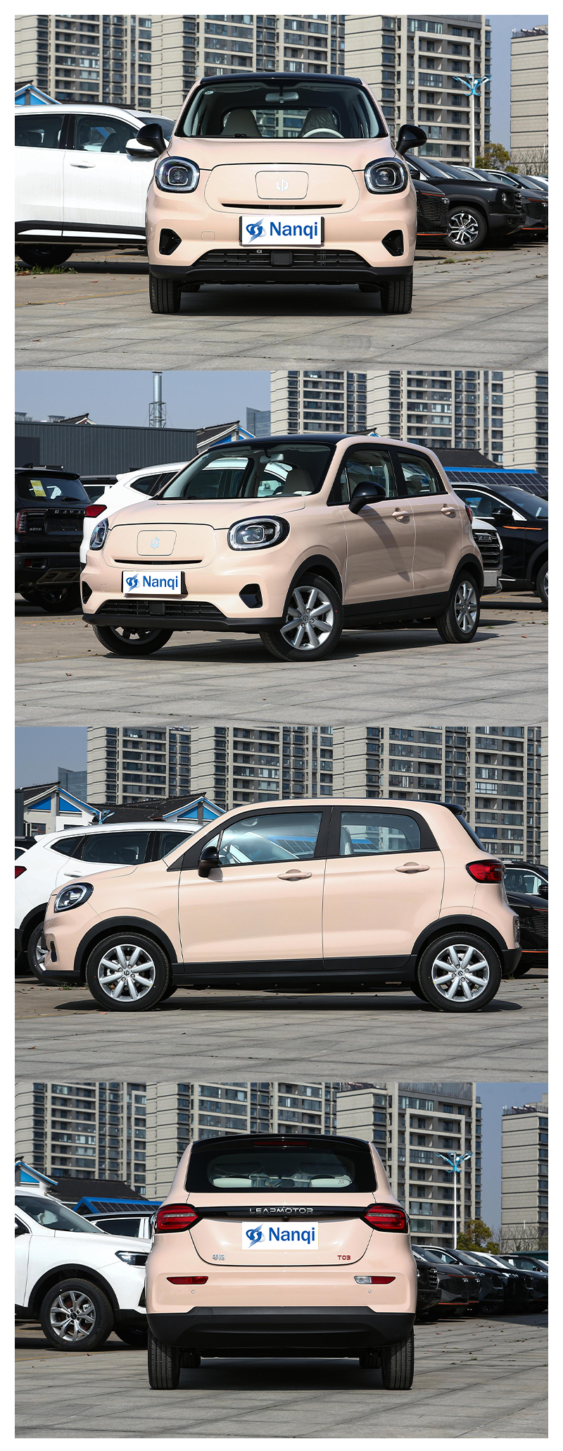 2023 EV Car Made in China LEAPMOTOR Lingpao T03 Pure Electric Mini Car new energy vehicles