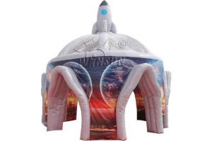 Quality Inflatable Spider Tent Outer Space Rocket Themed For Hiring / Advertising wholesale