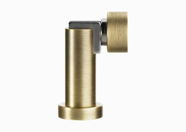 Cheap Pure Brass Non Perforated Anti Collision Door Stop , Bathroom Door Stopper Gate Resistor for sale