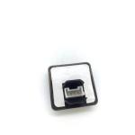 Black LPG CNG cars Gas Petrol Changeover Switch DC12V For Injection Systems