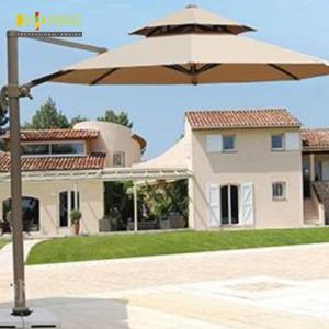 Quality Polyester Olifen Acrylic Beach Aluminium Umbrellas Outdoor wholesale