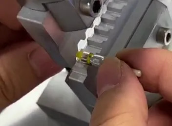 FTTH Patch Cord Fiber Crimping Machine , Optic Connector Crimping Machine