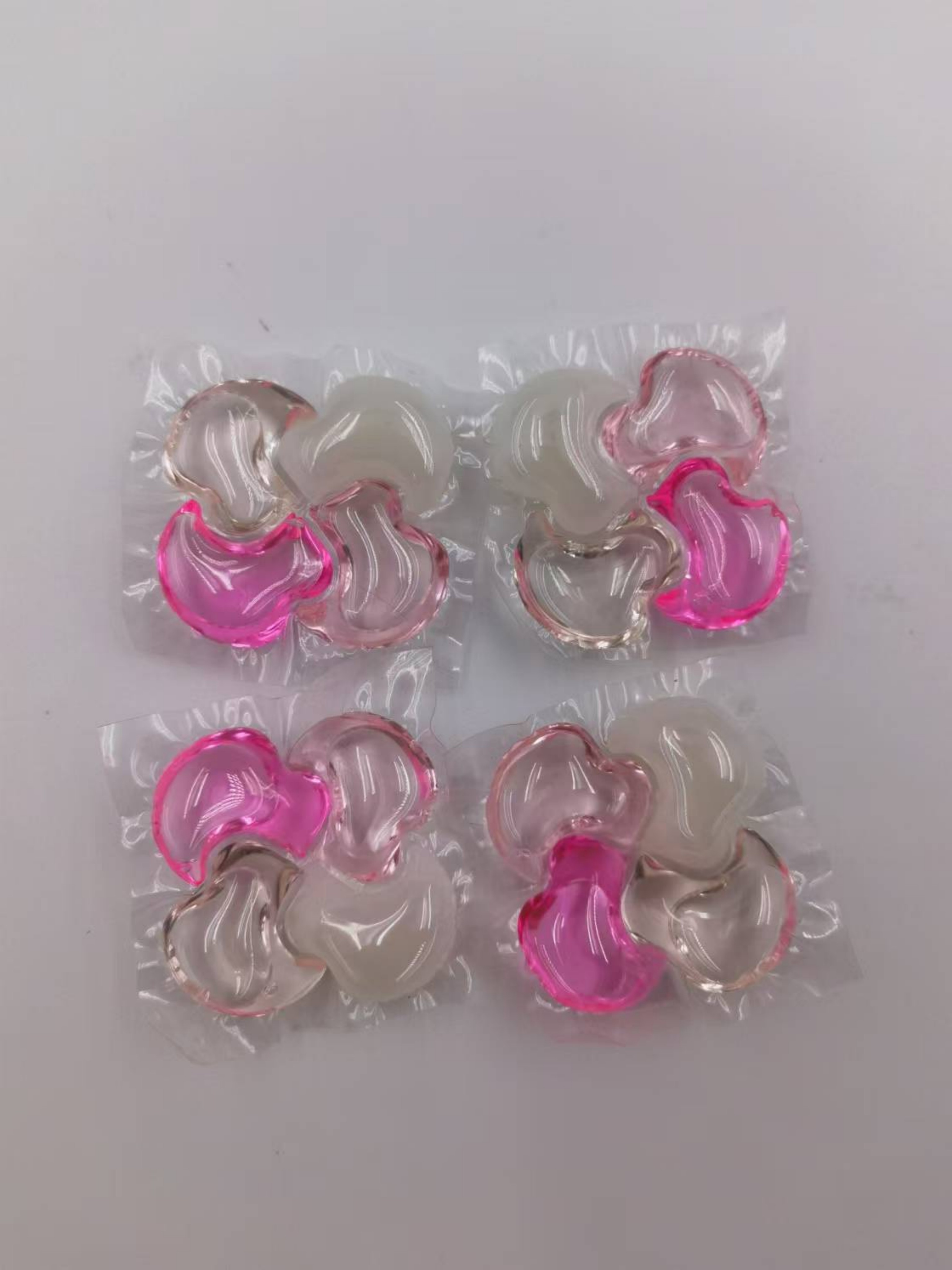 OEM 4 In 1 Household Washing Capsules Cherry Blossom Scent Laundry Detergent Capsules