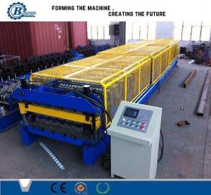 Quality Automatic Colors Steel Plate Corrugated Sheet Roll Forming Machine With Double Layer wholesale