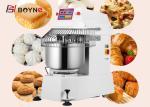 Stainless Steel 75kg Spiral Dough Mixer Bakery Equipment big vertical type of