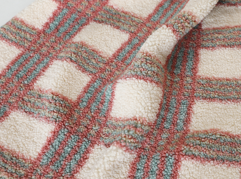 188F Single Side Brown Sherpa Fabric 100% Polyester For Pillowslip Home Textile Pullover