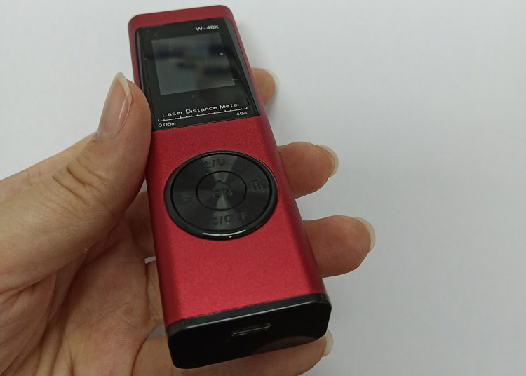 40m Handheld Mini Laser Distance Meter Red Precision Laser Measuring Tool