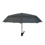 23" Double Layer Auto Open Close 3 Folded Umbrella