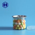 Airtight 100ml Plastic PET Cans For Salt Sugar Chocolate Beans Chewing Gum