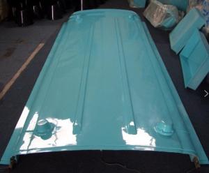 Quality Shiny Gel coat finish Fiberglass panel for bus roof wholesale